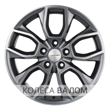 Khomen Wheels KHW1713 (ZV17_Sportage) 7x17 5x114.3 ET48.5 67.1 Gray-FP
